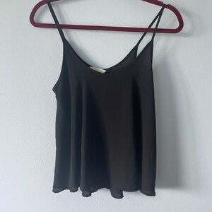 Lush Sheer Black Tank